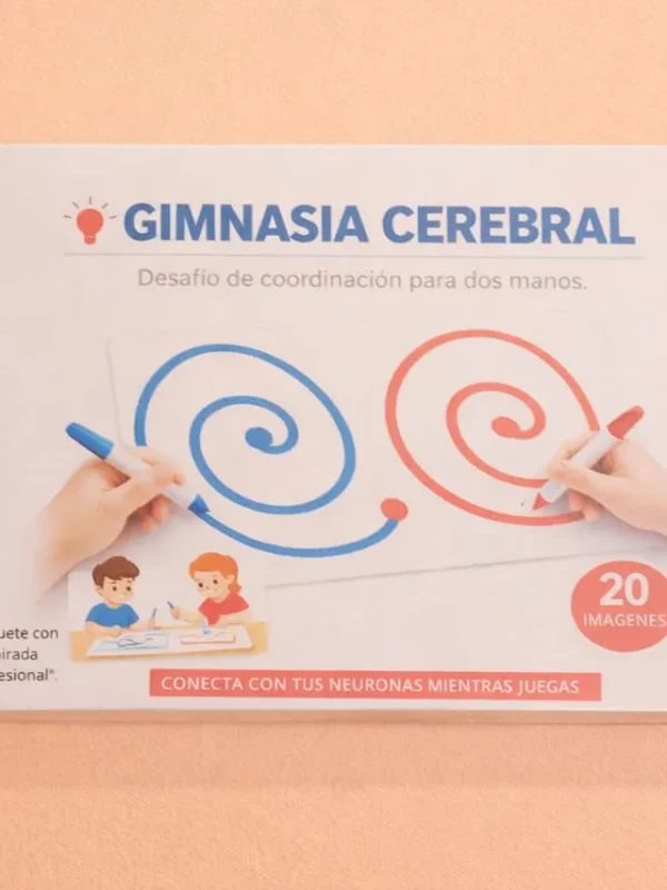 Mejora la escritura y la conexión cerebral con nuestro Juego de Trazos Bimanuales. Tarjetas laminadas para trabajar la grafomotricidad y la coordinación con ambas manos. ¡Compralo en Mundo Dislexia!